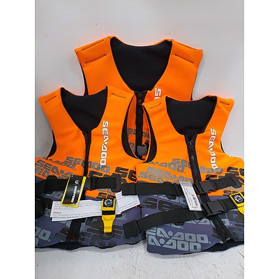 Sea-Doo S/3XL Life Jacket *Brand New*  RRP $390 - Lot of 3