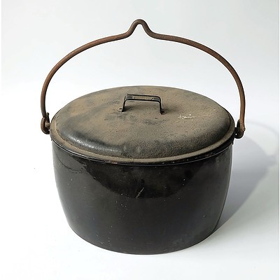 Judge Brand 5 Gallon Enamelled Cooking Pot