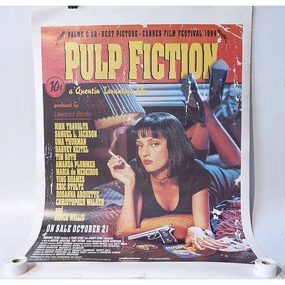 Large Pulp Fiction Poster