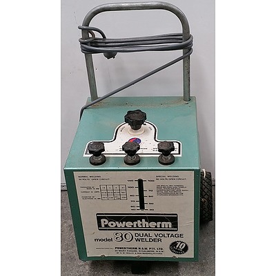Powertherm Model 80 Dual Voltage Welder