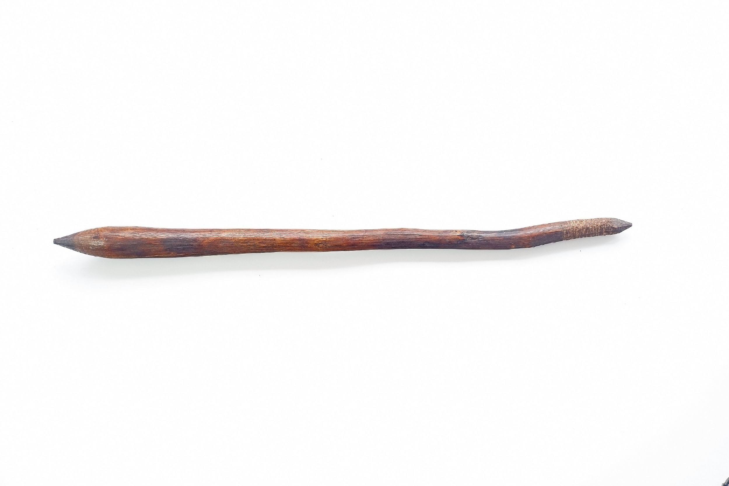 'Aboriginal Club, with Grooved Decoration, 19th/20th Century'