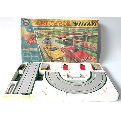 'Matchbox Motorway' A Lesney Product Slot Car Set