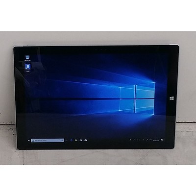 Microsoft Surface (1631) Pro 3 12-Inch 256GB Core i7 (4650U) 1.70GHz 2-in-1 Detachable Laptop