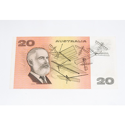 1991 Australia Twenty Dollar Banknote