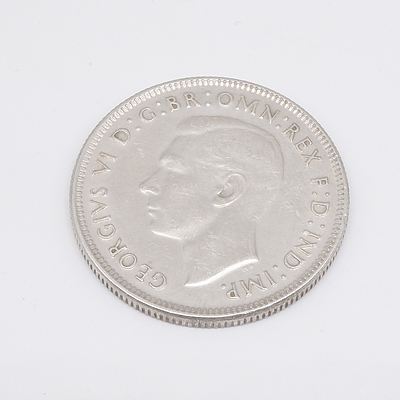 1943 Australian Florin 925 Silver