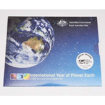 2008 International Year of Planet Earth Six Coin Uncirculated Set