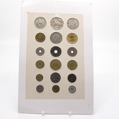 Eighteen Royal Thai Coins