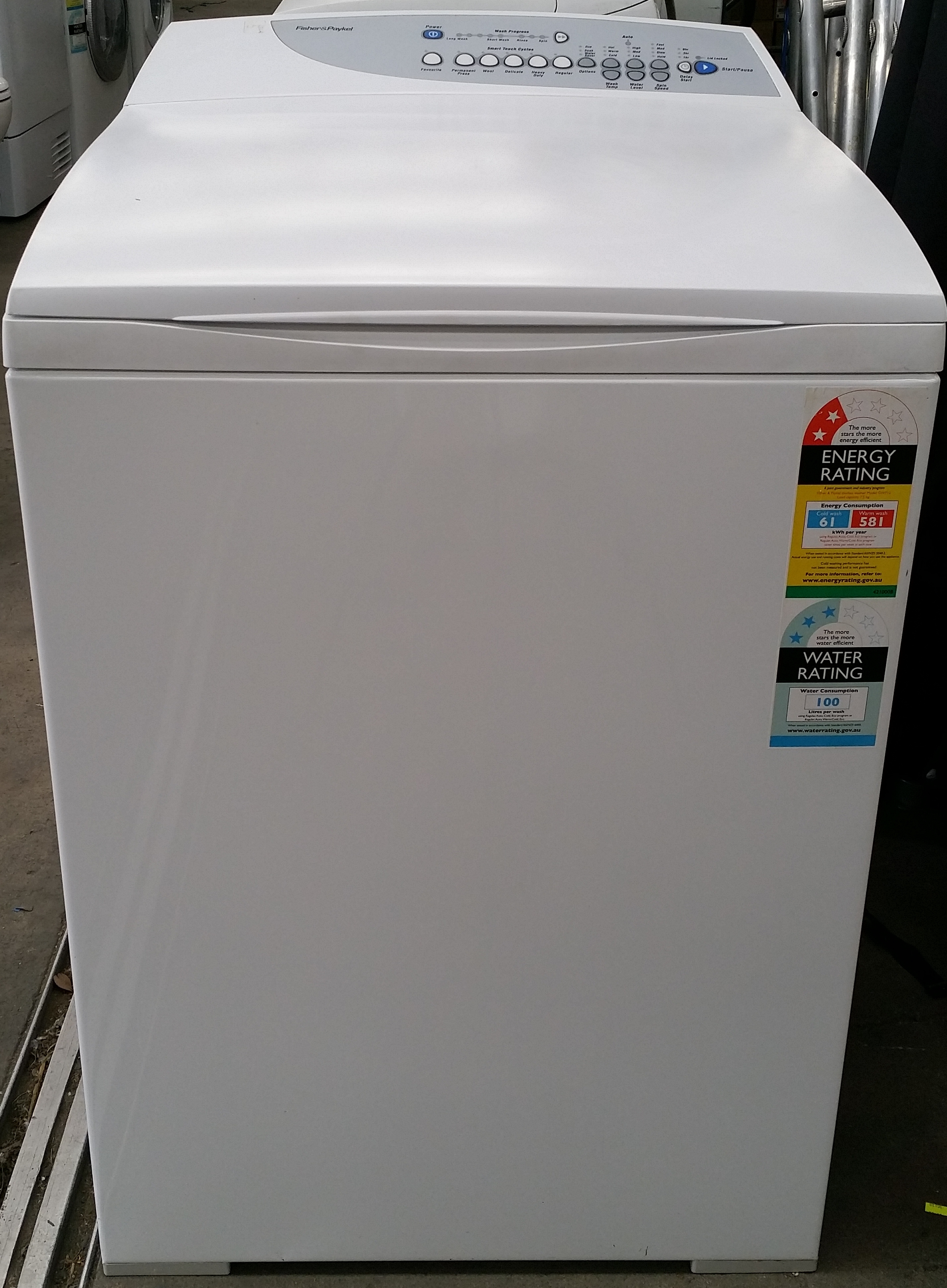 fisher & paykel 7.5 kg washing machine