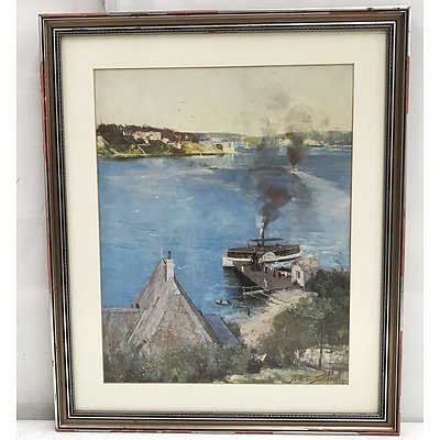Three Vintage Limited Edition American Lithographic Works