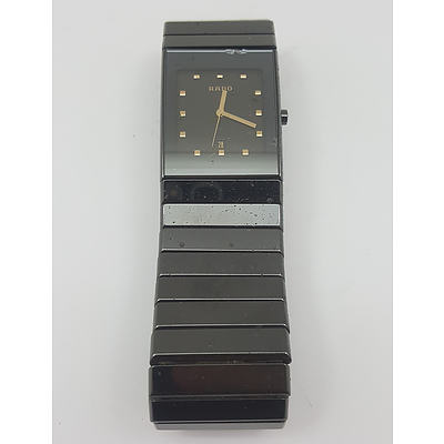 Genuine Rado Diastar Mens Watch Model Number 1520347 with Original Rado Band
