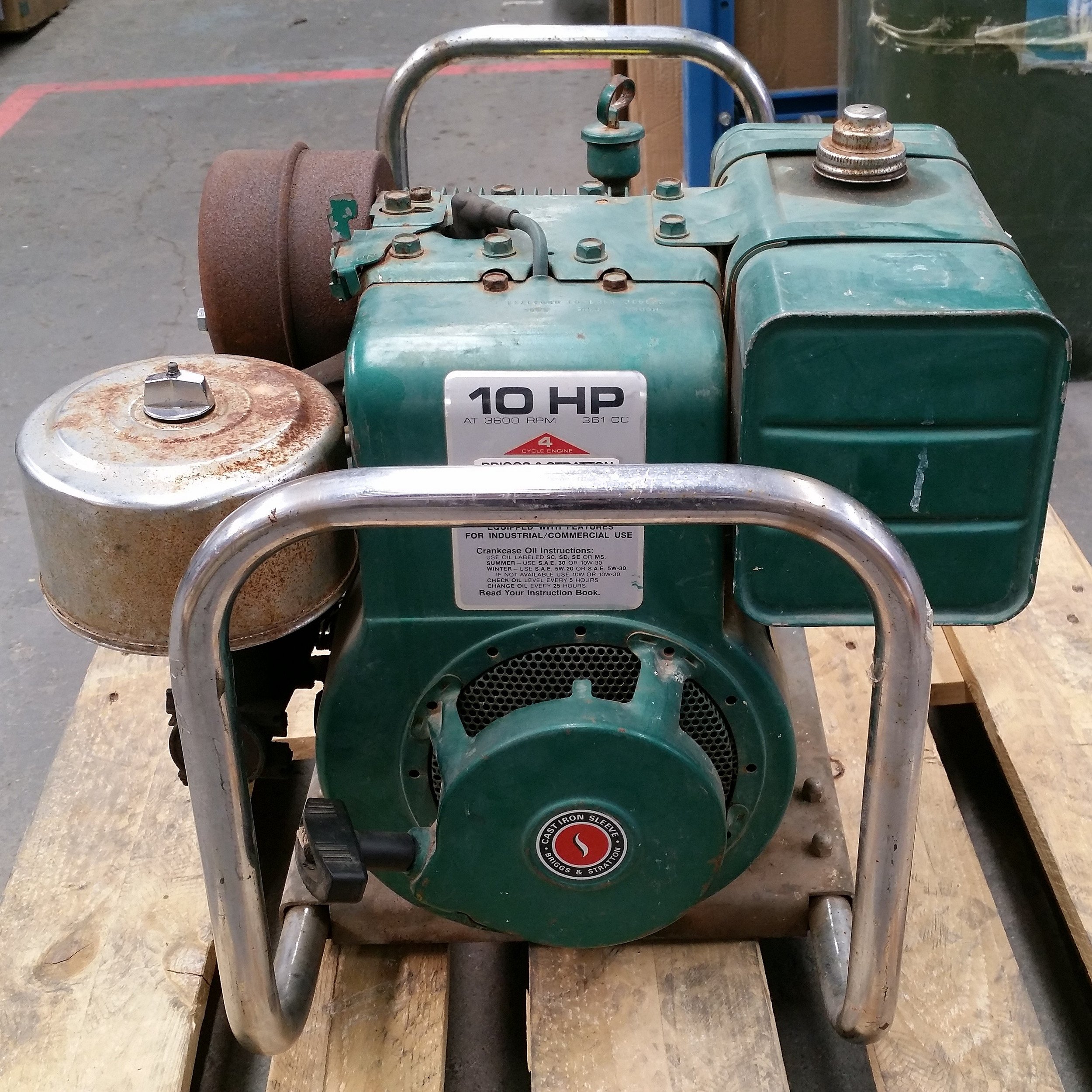 4 Cycle Briggs and Stratton Generator Lot 1081396 ALLBIDS