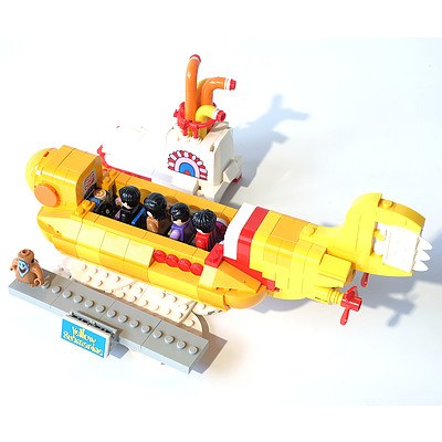 Beatles Lego Yellow Submarine