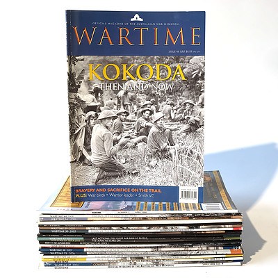 23 Australian War Memorial Wartime Magazines