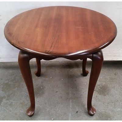 Antique Style Round Coffee Table