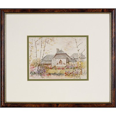 Diana Watson, Greystones Cottage, Watercolour