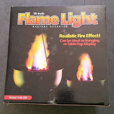 10 Inch Flame Light Lot of 31