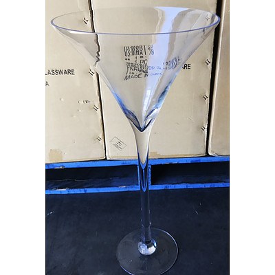 13 Large Martini Glasses