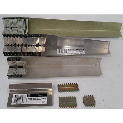 Large Selection of Aluminium Horizontal Joiners, Corner Soakers and Metal Comb Scutches - New