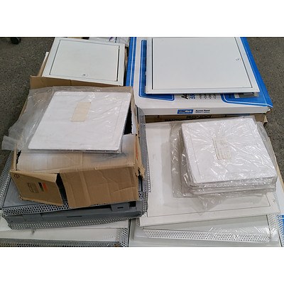 Selection of Various Ceiling Access Panels - Lot of 28