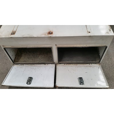 Dual Compartment Ute/Truck Equipment/Tool Box