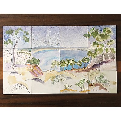 Painting: Australian landscape by Michele England