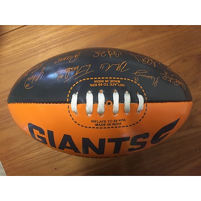 AFL Football signed by GWS Giants 2019 Squad (reproduction)