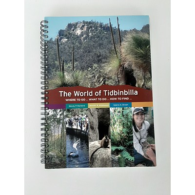 Book: The World of Tidbinbilla: Where to go ... What to do ... How to find ... edited by Wendy Rainbird, Jennifer Widdowson and Valerie Brown