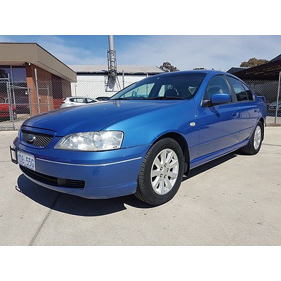 10/2003 Ford Falcon Futura BA 4d - Lot 1073880 | CARBIDS