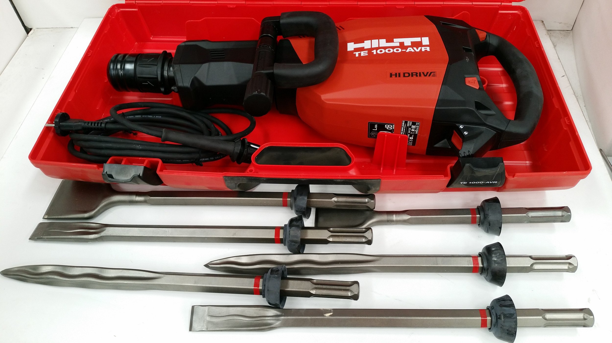 Hilti TE 1000AVR Demolition Hammer Lot 1077167 ALLBIDS