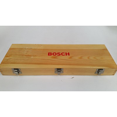 Set Of Six Bosch Auger Drill Bits