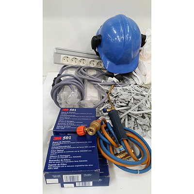 Selection of Tools , Hardware and PPE Wear -  New