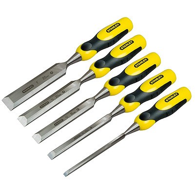 Stanley Five Piece Dynagrip Chisel Set- Brand New - RRP $150.00
