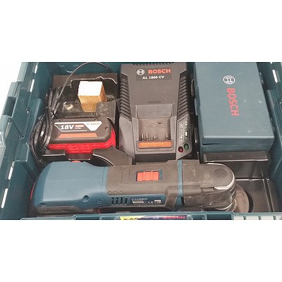 Bosch GOP 14.4/18V-EC Professional Multi Tool Kit