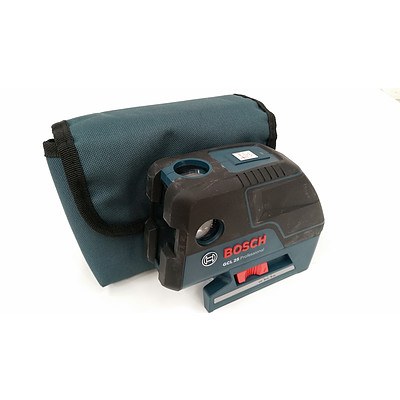 Bosch GCL 25 Professional Cross Line and Five Dot Laser Level