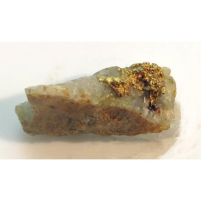 Natural Gold In Quartz Specimen