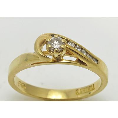 18Ct Gold Diamond Ring