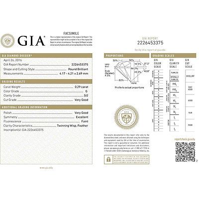 Gia Certified Diamond Ring