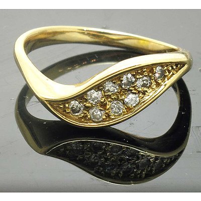 18Ct Gold Diamond Ring