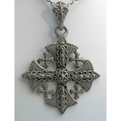 Celtic Pewter Cross