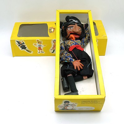 Vintage Boxed Pelham Marionette Puppet Pirate Circa 1969/70