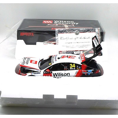 Biante - James Golding Wilson Security GRM Holden ZB Commodore 112/150 1:18 Scale Model Car *Brand New*