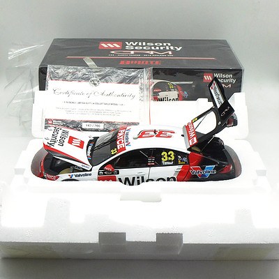 Biante - Garth Tander Wilson Security GRM Holden ZB Commodore 142/300 1:18 Scale Model Car *Brand New*