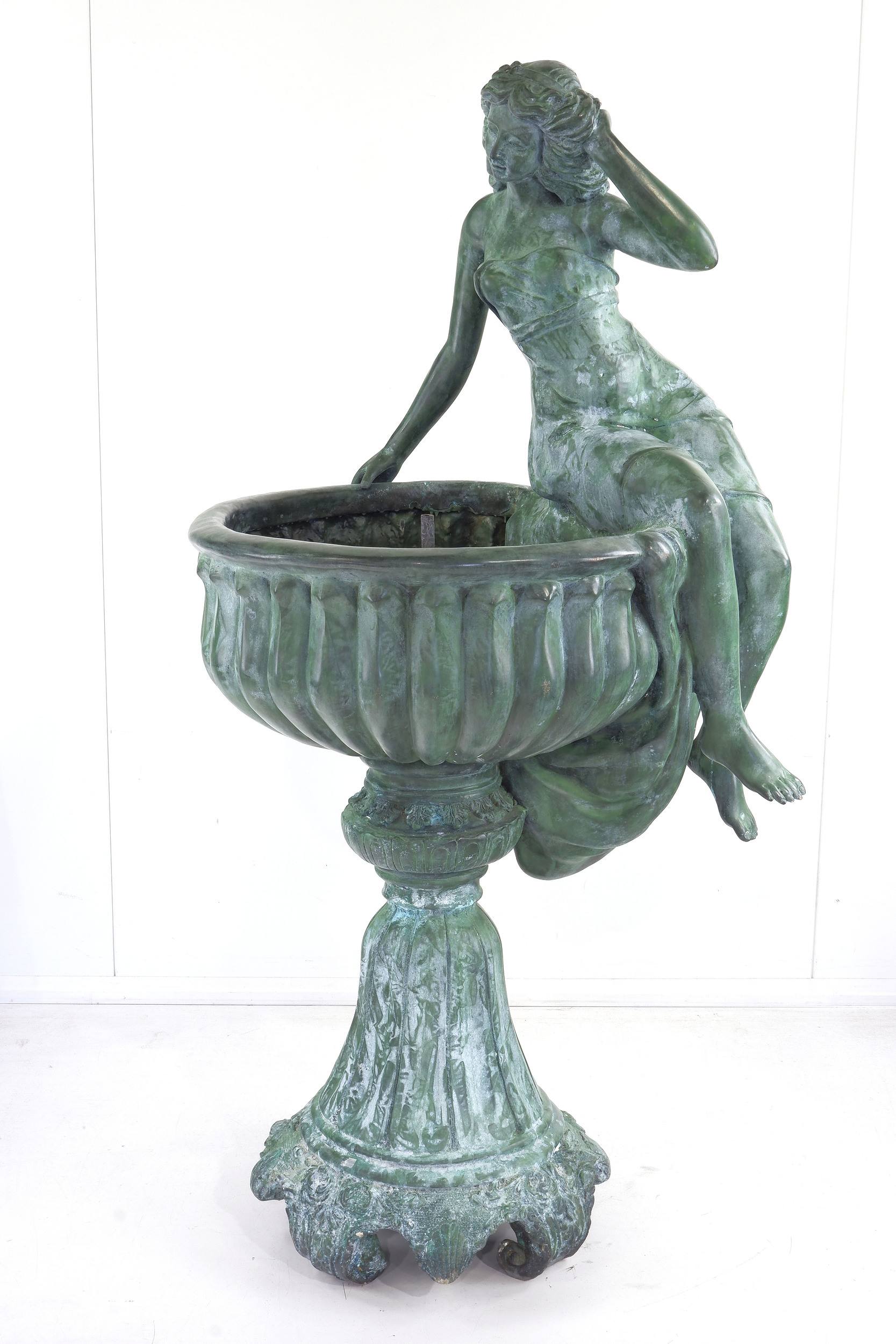 Large Bronze Garden Fountain of Lot 1075884 ALLBIDS