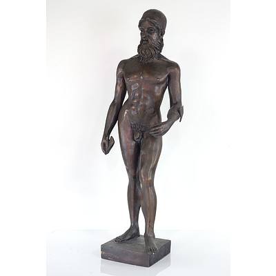 Bronze Riace Warrior Statue