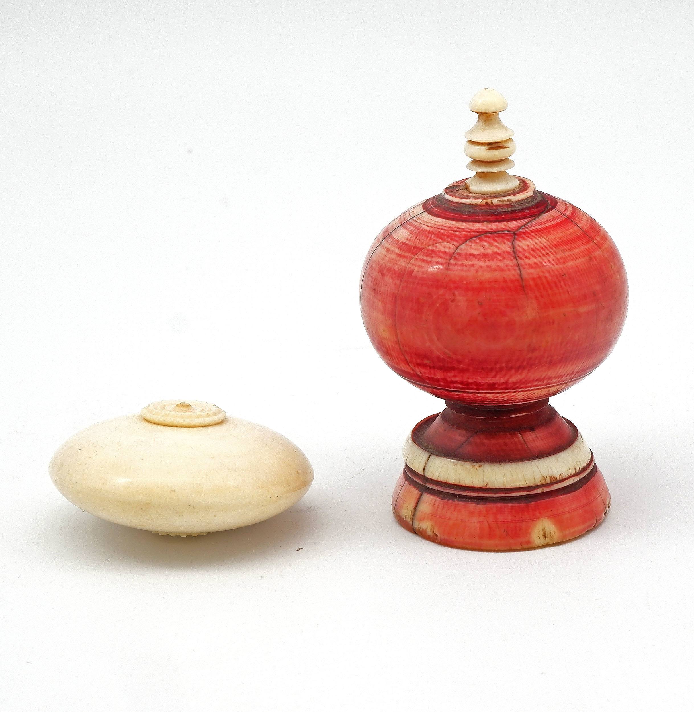 Antique Indian Ivory Ornaments Lot 1080196 ALLBIDS