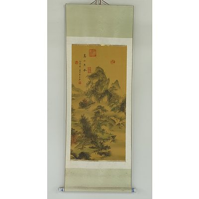 Chinese Contemporary Scroll Painting