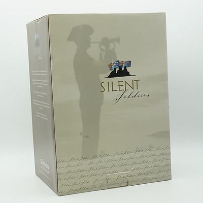 Limited Edition Gibson Cast Resin Silent Soldiers, Marching On, 1344/5000