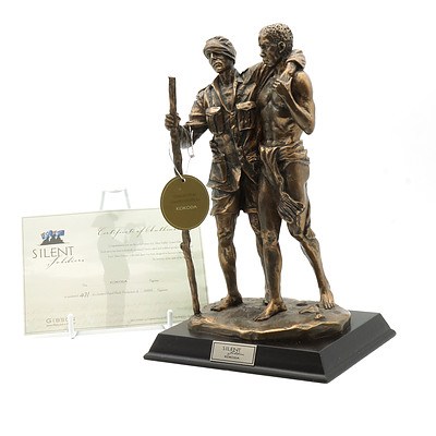 Limited Edition Gibson Cast Resin Silent Soldiers, Kokoda, 471/5000