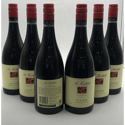 Case of 6x St Hallett 2016 Faith Shiraz 750ml