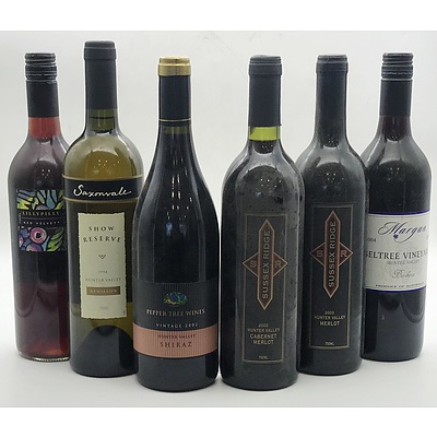 Case of 6x Assorted Vintage Hunter Valley Wines